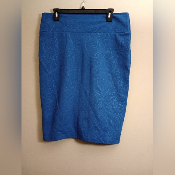 2 LuLaRoe Polyester Stretch Mini Skirts Size Large - Picture 6 of 9